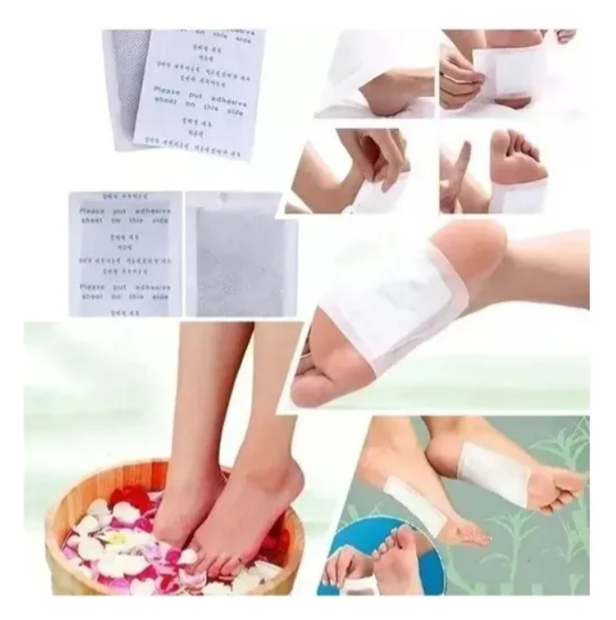 Parches de Relajación para Pies KINOKI – Reduce la Fatiga – Más Descanso y Bienestar al Dormir