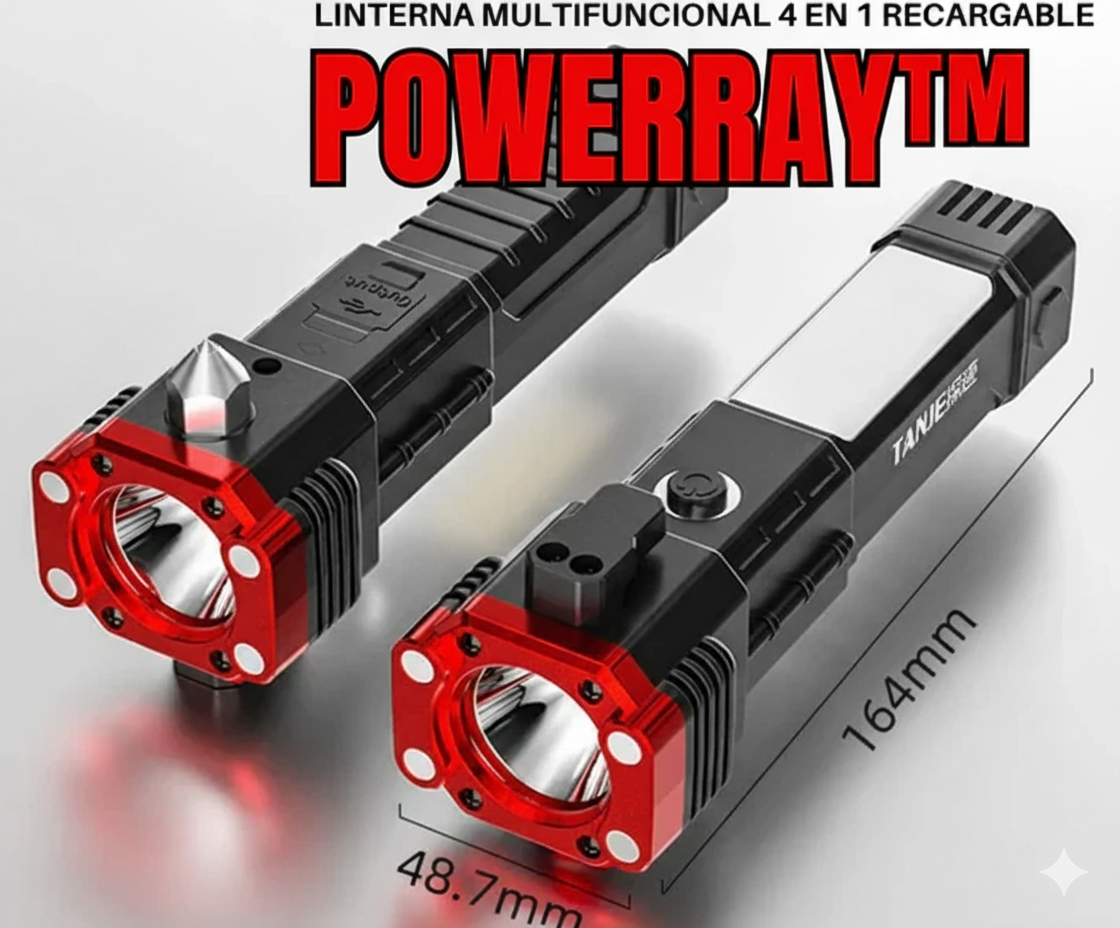 Linterna Multifuncional  – Mantén a tu familia segura en carretera y hogar al instante